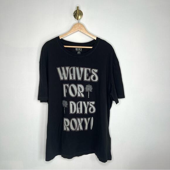 Roxy Waves For Days Graphic T-Shirt - Picture 1 of 4